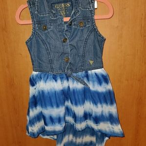 Guess high/low toddler dress